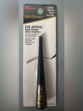 Black Radiance Eye Appeal Brow Definer Blackish Brown micro blade definition fel